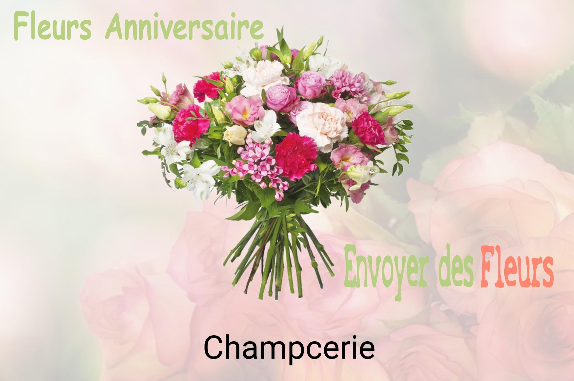 Bouquet de fleurs d’anniversaire livré à Champcerie